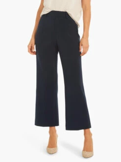 Avenue Summer Wide-Leg Crop Trouser DARK INDIGO