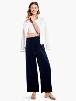 Soft Drape Wide-Leg Pant DARK INDIGO -Apparel Sale Shop M231848DIDPRODUCT 01