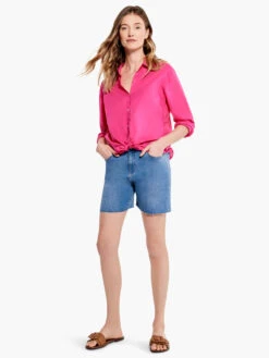 NZ Denim Mid Rise 5" Jean Short HORIZON -Apparel Sale Shop M231888HORPRODUCT 01