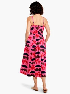 Cutout Crush Dress PINK MULTI -Apparel Sale Shop M231901PKMPRODUCT 03