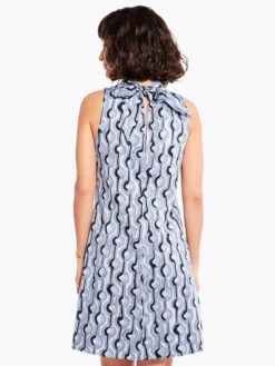 Painted Clouds Dress BLUE MULTI -Apparel Sale Shop M231907BLTPRODUCT 03