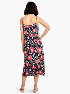 Flower Burst Slip Dress PINK MULTI -Apparel Sale Shop M231952PKMPRODUCT 03