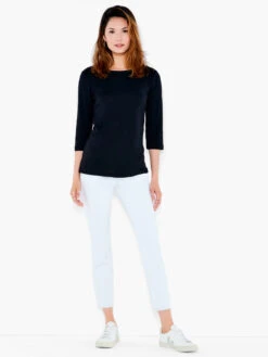 NZT 3/4 Sleeve Boat Tee 9 NZT 3/4 Sleeve Boat Tee -Apparel Sale Shop NZTESS1004BLXPRODUCT 04