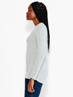 NZT Sweet Dreams Long Sleeve Crew Tee GREY MIX -Apparel Sale Shop NZTESS1016GRMPRODUCT 02