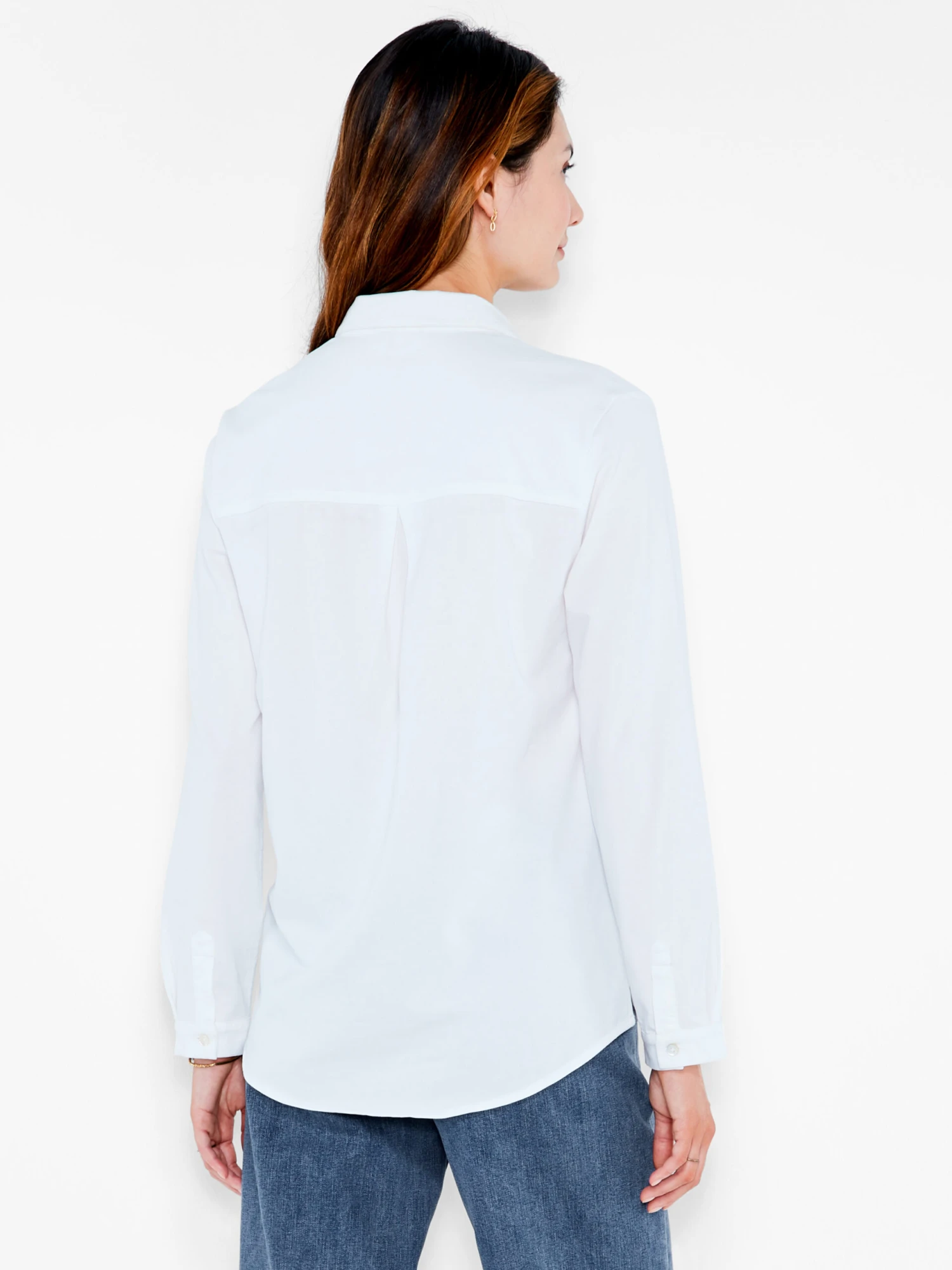 NZT Long Sleeve Angled Pocket Shirt PAPER WHITE 5 NZT Long Sleeve Angled Pocket Shirt PAPER WHITE - Image 3