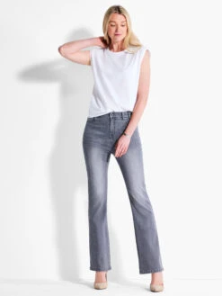 NZT Power Shoulder Crew Tank PAPER WHITE -Apparel Sale Shop NZTF232035PWHPRODUCT 04