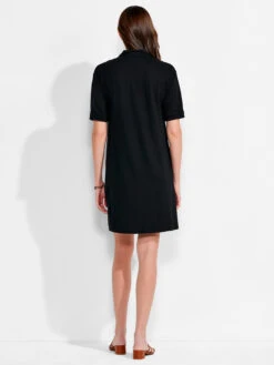 NZT Short Sleeve Notched V Dress -Apparel Sale Shop NZTM231259BLXPRODUCT 03