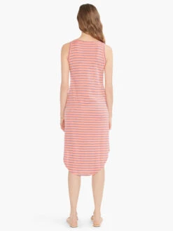 NZT Striped Tank Dress ORANGE MULTI -Apparel Sale Shop NZTM231264ORMPRODUCT 03