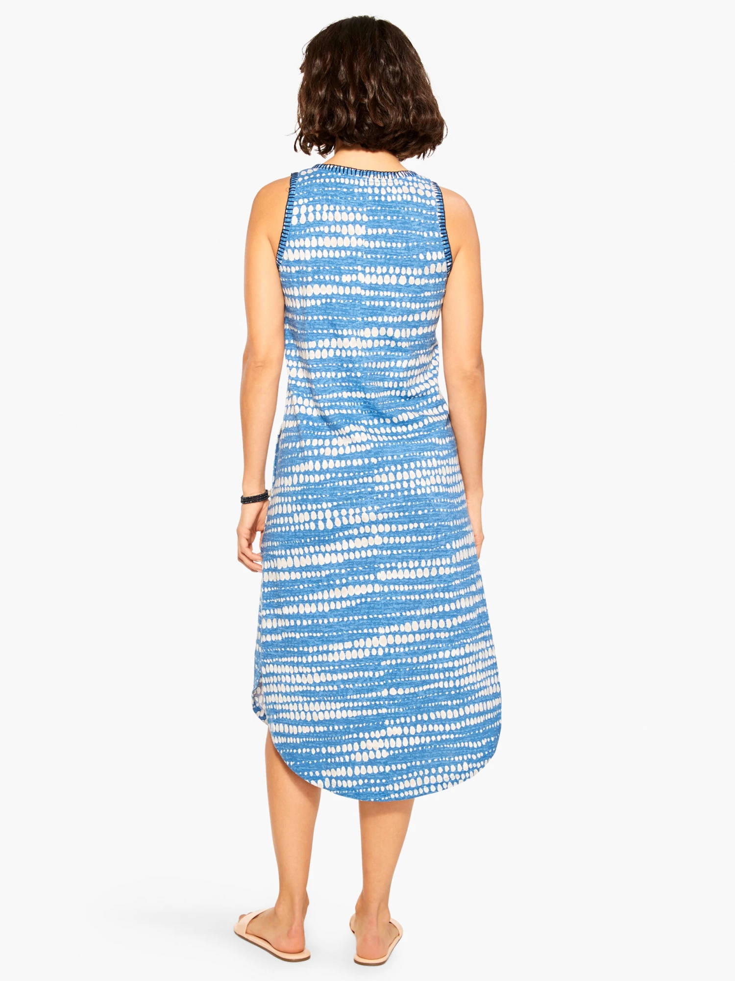 NZT Dotty Lines Tank Dress BLUE MULTI 5 NZT Dotty Lines Tank Dress BLUE MULTI - Image 3