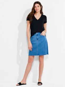 NZT Short Sleeve Roll V Tee -Apparel Sale Shop NZTM232013BLXPRODUCT 04