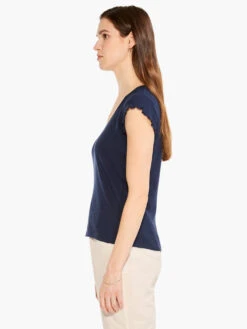 NZT Short Sleeve Scoop Lettuce Edge Tee 7 NZT Short Sleeve Scoop Lettuce Edge Tee -Apparel Sale Shop NZTM232026DIDPRODUCT 02