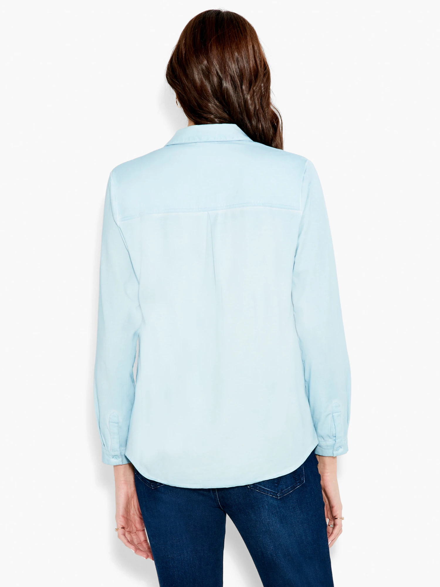 NZT Long Sleeve Angled Pocket Shirt MIST 5 NZT Long Sleeve Angled Pocket Shirt MIST - Image 3