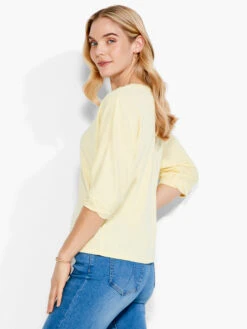 NZT Boat Neck Dolman Sleeve Tee CHAMOMILE 7 NZT Boat Neck Dolman Sleeve Tee CHAMOMILE -Apparel Sale Shop NZTS231035CHOPRODUCT 02