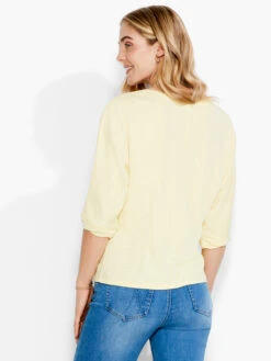 NZT Boat Neck Dolman Sleeve Tee CHAMOMILE 8 NZT Boat Neck Dolman Sleeve Tee CHAMOMILE -Apparel Sale Shop NZTS231035CHOPRODUCT 03