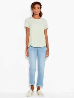 NZT Short Sleeve Shirt Tail Crew Tee 9 NZT Short Sleeve Shirt Tail Crew Tee -Apparel Sale Shop NZTS231063MCAPRODUCT 04