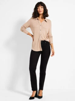 NZT Sweet Dreams Long Sleeve Shirt NATURAL -Apparel Sale Shop NZTW232051NATPRODUCT 04