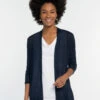 Lightweight Long Back Of The Chair Cardigan DARK INDIGO -Apparel Sale Shop S201191DIDPRODUCT 01