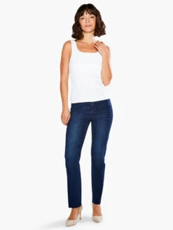 Shelf Bra Perfect Tank PAPER WHITE 9 Shelf Bra Perfect Tank PAPER WHITE -Apparel Sale Shop S231048PWHPRODUCT 05