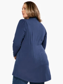 Snap Up Perfect Jacket HARBOR BLUE -Apparel Sale Shop S231050WHBBPRODUCT 03