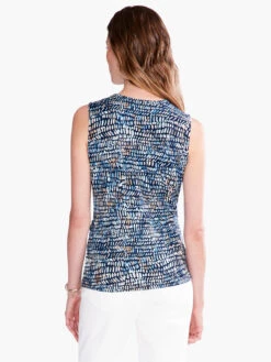 Water Drops Tank BLUE MULTI -Apparel Sale Shop S231063BLTPRODUCT 03