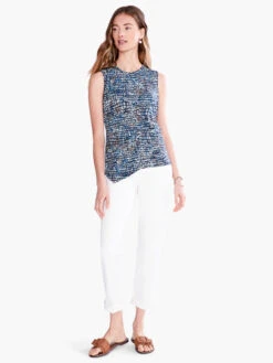 Water Drops Tank BLUE MULTI -Apparel Sale Shop S231063BLTPRODUCT 04