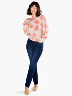 Rosy Sunset Sweater PINK MULTI -Apparel Sale Shop S231112PKMPRODUCT 04