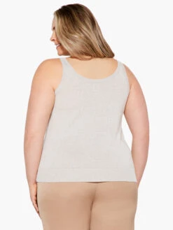 Lurex Corset Tank SANDSHELL -Apparel Sale Shop S231116WSSHPRODUCT 03