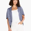 Cocoon Cardigan BLUE DUSK -Apparel Sale Shop S231117BDKPRODUCT 01