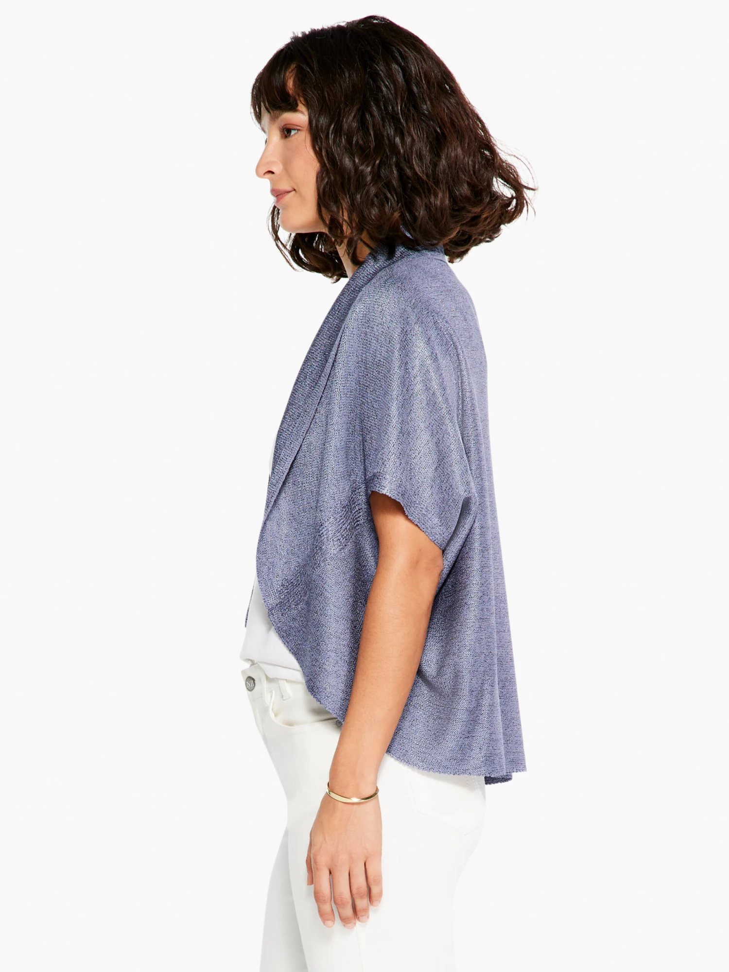 Cocoon Cardigan BLUE DUSK 4 Cocoon Cardigan BLUE DUSK - Image 2