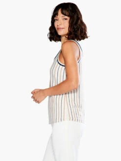Neutral Striped Vital Tank NEUTRAL MULTI -Apparel Sale Shop S231118NUMPRODUCT 02