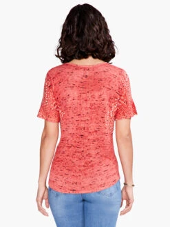 Shoreline Sweater ORANGE MULTI -Apparel Sale Shop S231131ORMPRODUCT 03