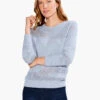 Placed Pointelle Sweater -Apparel Sale Shop S231148BGCPRODUCT 01
