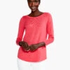Vital Boatneck Sweater PARADISE PINK -Apparel Sale Shop S231154PDPPRODUCT 01