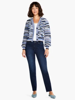 Crochet Blues Cardigan BLUE MULTI -Apparel Sale Shop S231157BLTPRODUCT 04