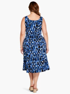 Artist Blocks Dress BLUE MULTI 8 Artist Blocks Dress BLUE MULTI -Apparel Sale Shop S231249WBLTPRODUCT 03