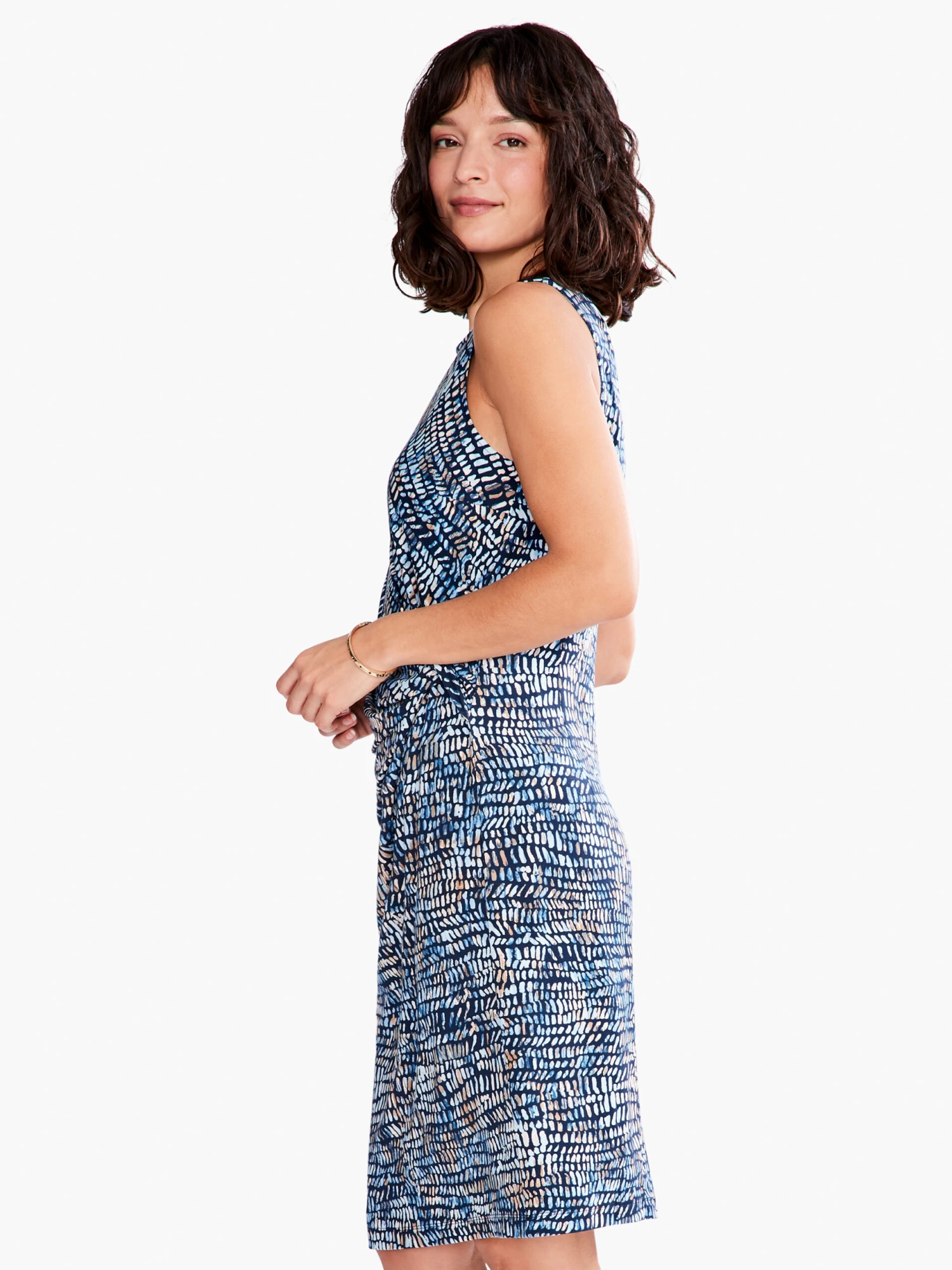 Water Drops Dress BLUE MULTI 4 Water Drops Dress BLUE MULTI - Image 2