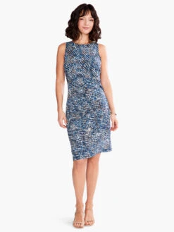 Water Drops Dress BLUE MULTI 9 Water Drops Dress BLUE MULTI -Apparel Sale Shop S231252BLTPRODUCT 04