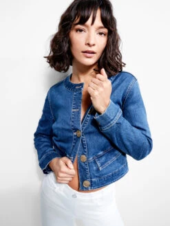 Top It Off Denim Jacket ATLANTIC -Apparel Sale Shop S231504ALCPRODUCT 06