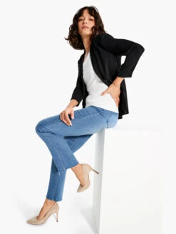 Smart Look Blazer BLACK ONYX -Apparel Sale Shop S231505BLXPRODUCT 07