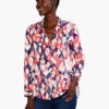 Floral Ikat Live In Shirt BLUE MULTI -Apparel Sale Shop S231605BLTPRODUCT 01