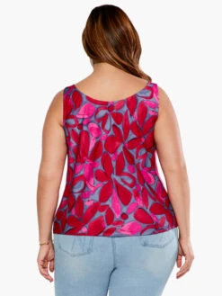 Happy Splash Tank PINK MULTI -Apparel Sale Shop S231612WPKMPRODUCT 03