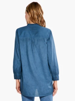 Garden Shirt INDIGO MULTI -Apparel Sale Shop S231621IMIPRODUCT 03