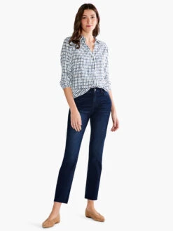 Lattice Live In Shirt BLUE MULTI -Apparel Sale Shop S231628BLTPRODUCT 04