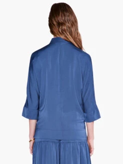 Soft Drape Town Shirt DEEP OCEAN -Apparel Sale Shop S231632DPOPRODUCT 03