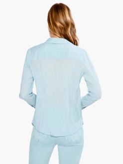 Crinkle Shirt MIST -Apparel Sale Shop S231636MSTPRODUCT 03