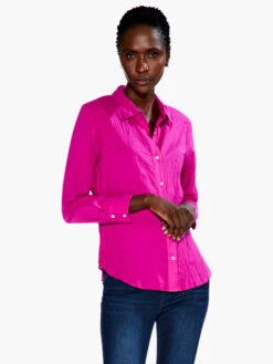 Crinkle Shirt ORCHID PETAL