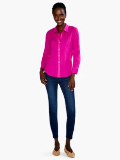 Crinkle Shirt ORCHID PETAL -Apparel Sale Shop S231636ORPPRODUCT 04