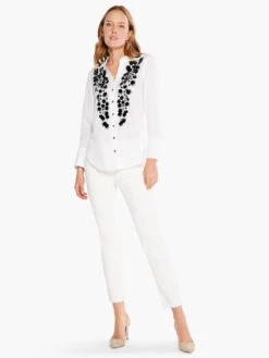 Evening Glam Shirt PAPER WHITE -Apparel Sale Shop S231639PWHPRODUCT 04