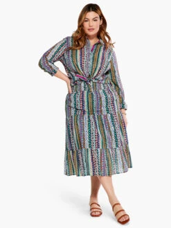 Flower Field Skirt PINK MULTI -Apparel Sale Shop S231700WPKMPRODUCT 04