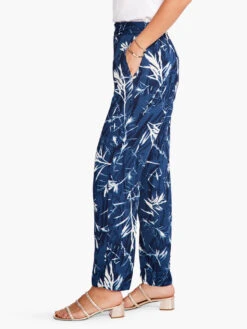 Vintage Botanical Relaxed Trouser BLUE MULTI -Apparel Sale Shop S231832BLTPRODUCT 02